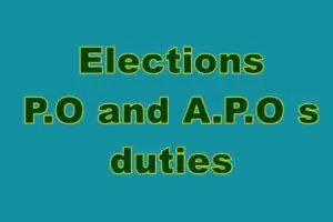 Elections-P.O-and-A.P.O-s-duties