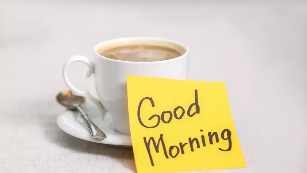 Good morning