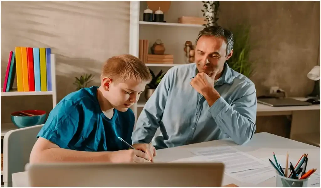 father and son