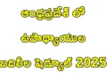 ap teachers transfers schedule 2025