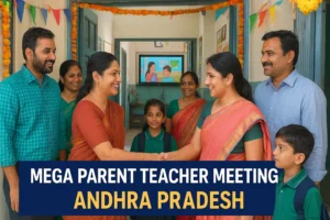 Mega Parent Teacher Meeting 3.0 Andhra Pradesh parents teachers students.